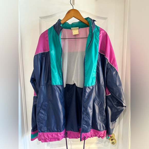 Multicoloured Adidas Originals Rain Jacket - Picture 2 of 7